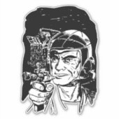 宇宙警察 シール (正面)