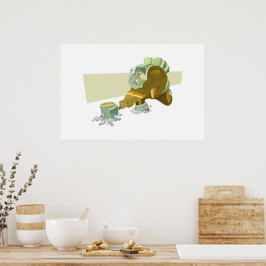 宇宙象 ポスター (キッチン)