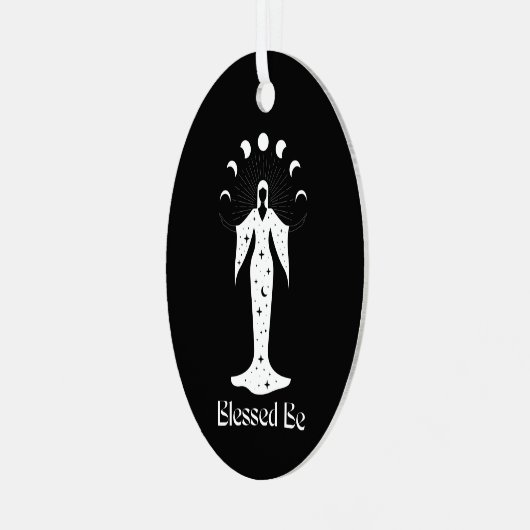 宇宙賛美月相ウィッチー メタルオーナメント (正面左)