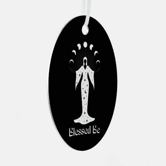 宇宙賛美月相ウィッチー メタルオーナメント (正面右)