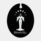 宇宙賛美月相ウィッチー メタルオーナメント (裏面)