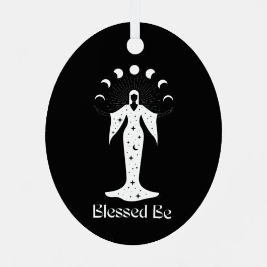 宇宙賛美月相ウィッチー メタルオーナメント (裏面)