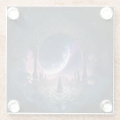 宇宙超リアルファンタジーアート ガラスコースター (裏面)