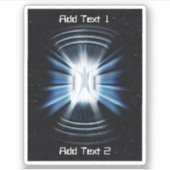 宇宙輸送体 シール (正面)