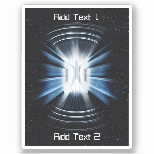 宇宙輸送体 シール (正面)