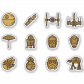 宇宙迷惑 シール (正面)