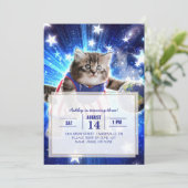 宇宙遊猫バスケットボール 招待状 (スタンド正面)