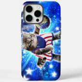 宇宙遊猫バスケットボール Case-Mate iPhoneケース (裏面)