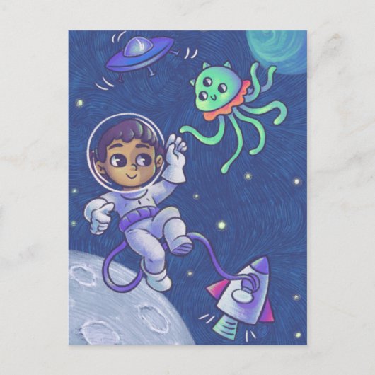 宇宙遭遇 ポストカード (正面)
