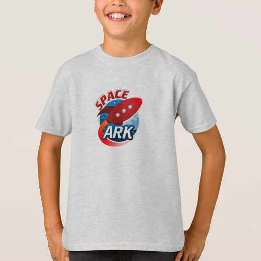 "宇宙避難所"はティーをからかいます Tシャツ (正面)