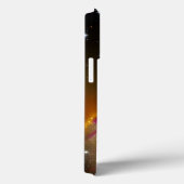 宇宙金ゴールドピンクブルー爆発する銀河 Case-Mate iPhoneケース (裏面 / 右)