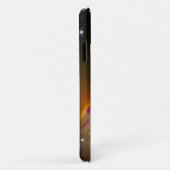 宇宙金ゴールドピンクブルー爆発する銀河 Case-Mate iPhoneケース (裏面/右)