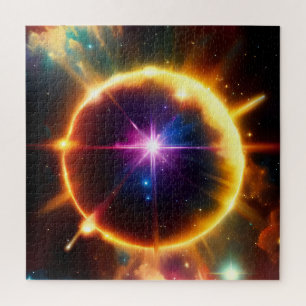 宇宙金ゴールド球バーストin惑星イベント ジグソーパズル