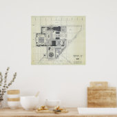 宇宙針空中コンセプトスケッチ2 ポスター (キッチン)