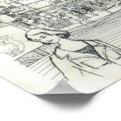 宇宙針空中コンセプトスケッチ ポスター (角)