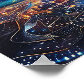 宇宙銀河ポスター ポスター (角)
