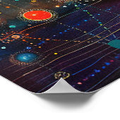 宇宙銀河ポスター ポスター (角)