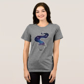 宇宙銀河夜空カップ トライブレンドTシャツ (正面全面)