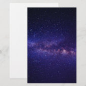 宇宙銀河星柄 便箋 (正面/裏面)