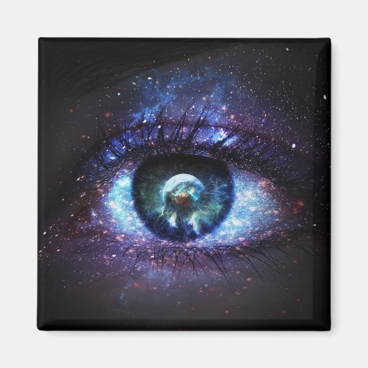 宇宙銀河系アースアイマグネット マグネット (正面)