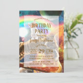 宇宙銀河系キャットライディングタイガーオンピザ 招待状 (スタンド正面)