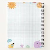 宇宙銀河系グラフスパイラルノート ノートブック (裏面)