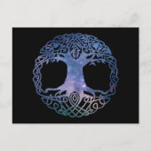 宇宙銀河系ケルトの生命の木 ポストカード (正面)