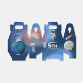 宇宙銀河系テーマ誕生日会 フェイバーボックス (折り畳みなし)