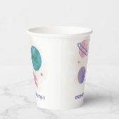 宇宙銀河系プラネットガール1st誕生日 紙コップ (右)