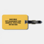 宇宙銀河系ラゲージタグ ラゲッジタグ (裏面横)