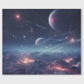 宇宙銀河系交響楽団ラッピング紙 ラッピングペーパー (フラット)