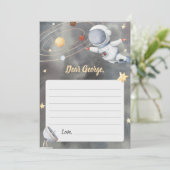 宇宙銀河系宇宙飛行士タイムカプセル標識カード カード (スタンド正面)