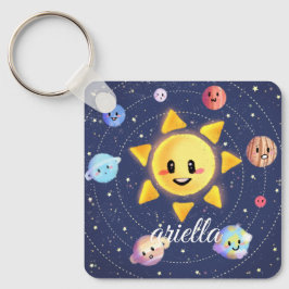 宇宙銀河系惑星 キーホルダー