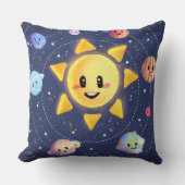 宇宙銀河系惑星 クッション (正面)