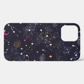 宇宙銀河系星座シームレスパターン Case-Mate iPhoneケース (裏面 (横))