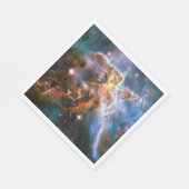 宇宙銀河系星雲。宇宙の星 スタンダードランチョンナプキン (角)