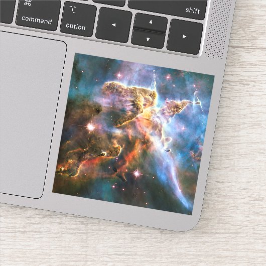 宇宙銀河系星雲。宇宙の星。ハッブルnasa シール (詳細)