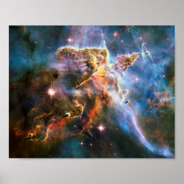 宇宙銀河系星雲。宇宙の星。ハッブルnasa ポスター