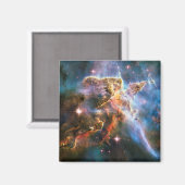 宇宙銀河系星雲。宇宙の星。ハッブルnasa マグネット (正面/裏面)