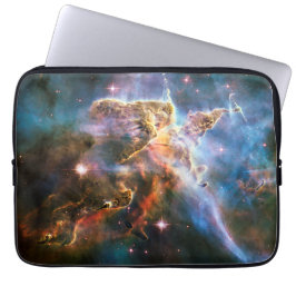 宇宙銀河系星雲。宇宙の星。ハッブルnasa ラップトップスリーブ
