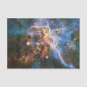 宇宙銀河系星雲。宇宙星 薄葉紙 (正面)