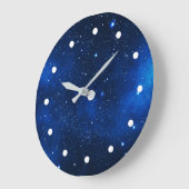 宇宙銀河系星 ラージ壁時計 (傾斜)