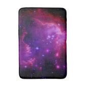 宇宙銀河系/星雲の紫 バスマット (正面縦)