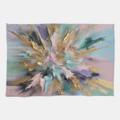 宇宙開花 キッチンタオル (横)