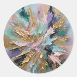 宇宙開花 ラウンドシール