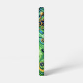 宇宙開花：超現実的エネルギーフロー SAMSUNG GALAXYケース (左側面)