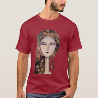 宇宙間顔 Tシャツ