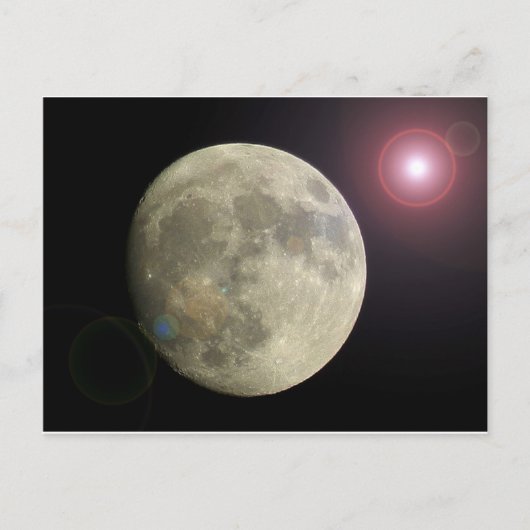 宇宙離れ ポストカード (正面)