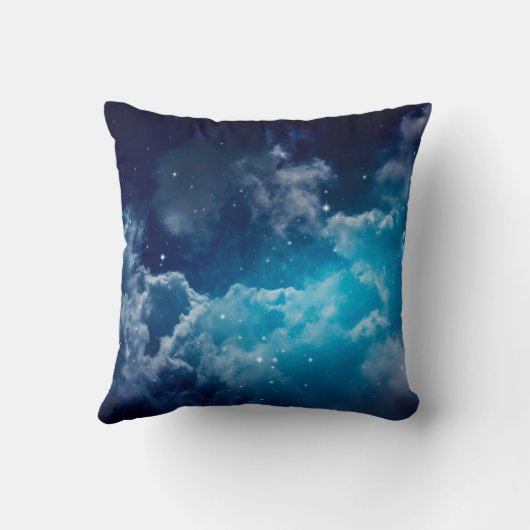 宇宙雲星夜空 クッション (裏面)