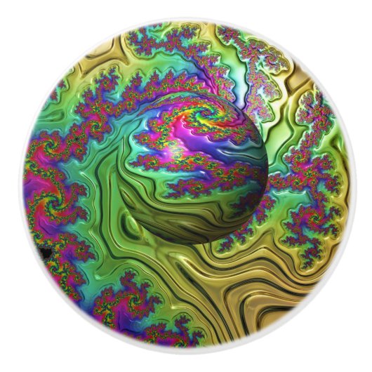 宇宙雲 セラミックノブ (正面)